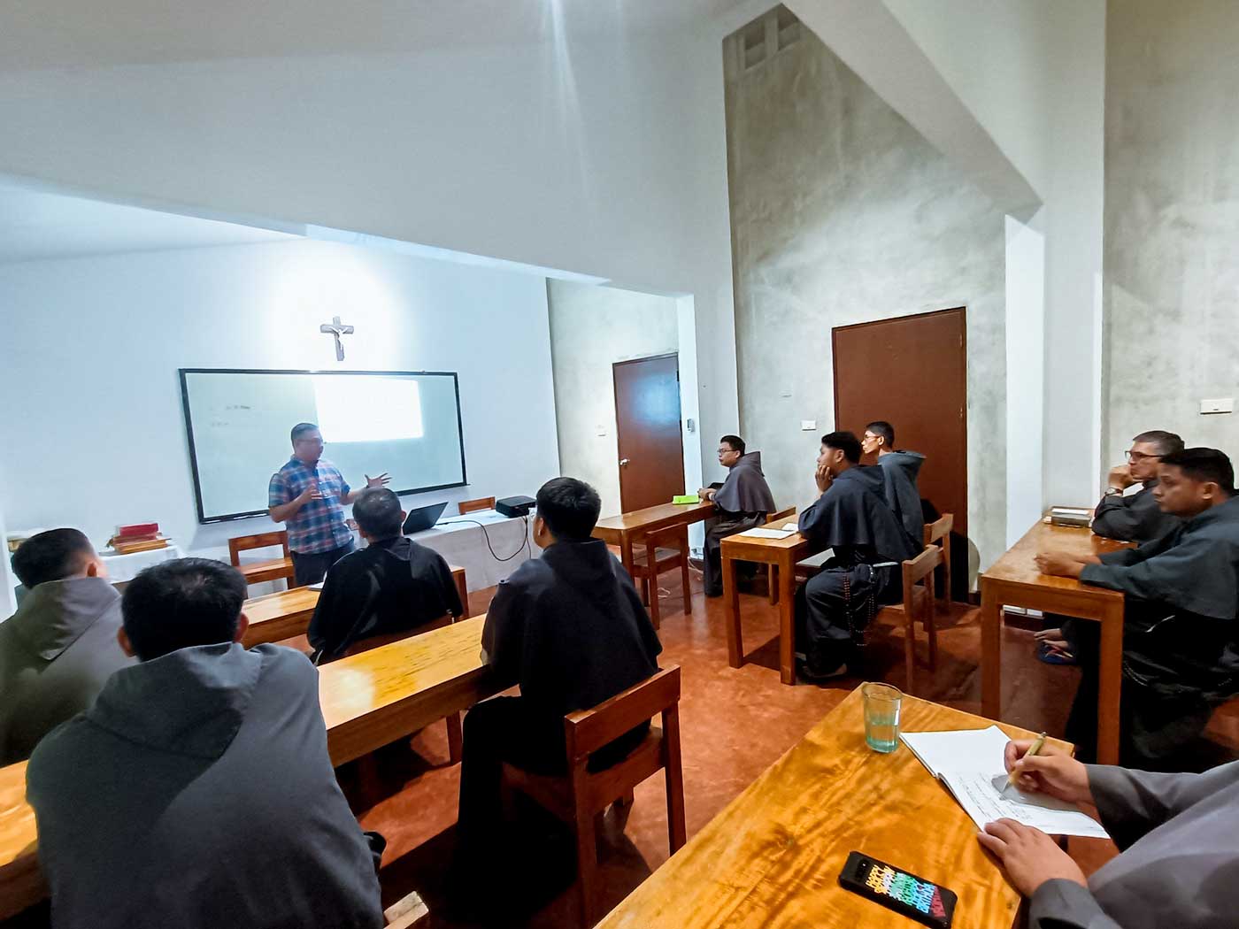 Annual Retreat of Franciscan Conventual Student Friars in Bukidnon