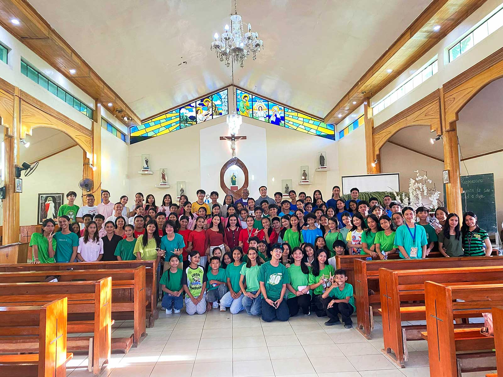 National Youth Day in Northern Samar: Uniting Young Hearts in Faith and Service