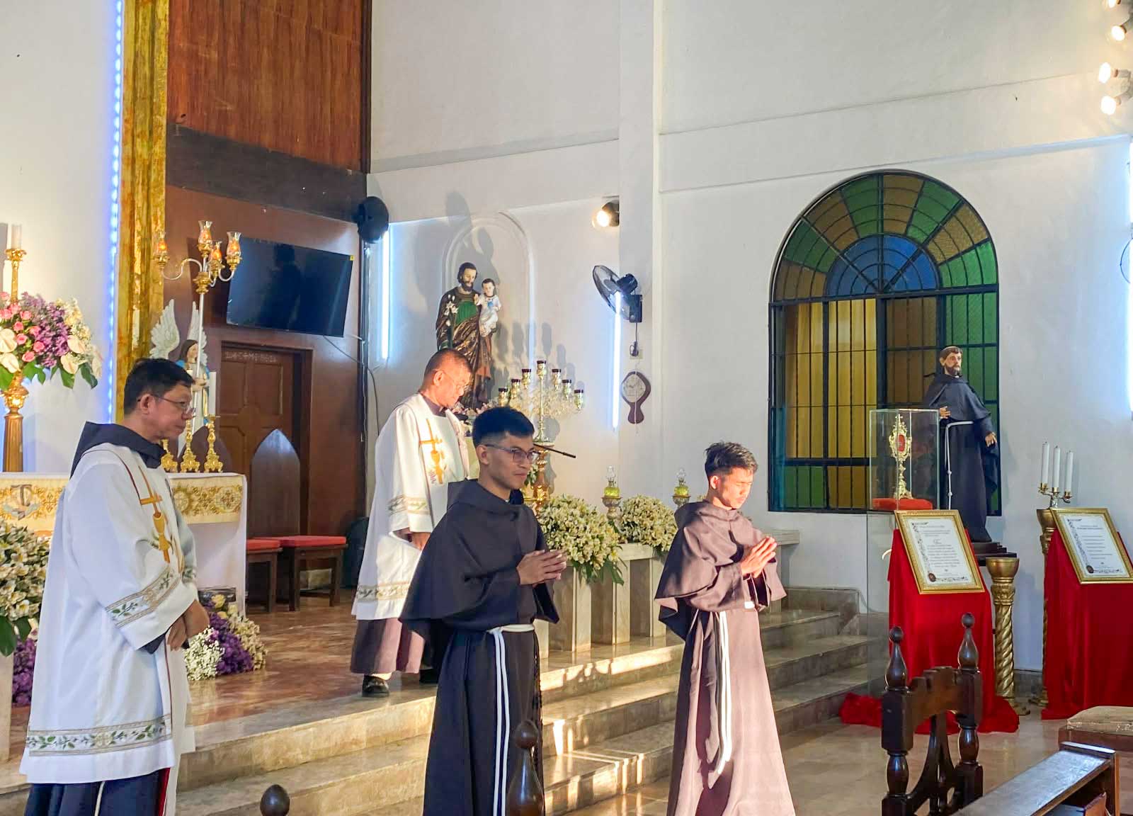 Entrance Into The Novitiate
